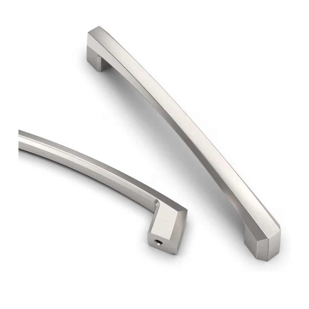 Asidrama 9 Pack 5 Inch 128mm Brushed Satin Nickel Cabinet Handles Drawer Pulls